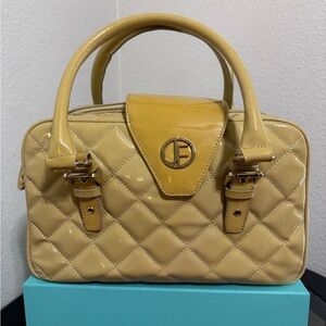 Chic Beige Quilted Satchel